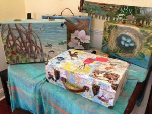 TechKitsAll4 on display table with other artwork